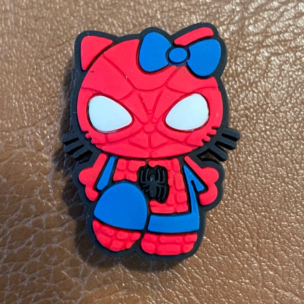 Spiderman Hello Kitty Croc Charm - Picture 3 of 4
